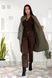 Женское кашемировое пальто, Зелёный, Oversize