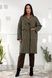 Женское кашемировое пальто, Зелёный, Oversize